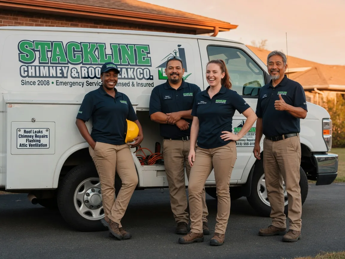 Chimney flashing repair company in Caledonia, MN